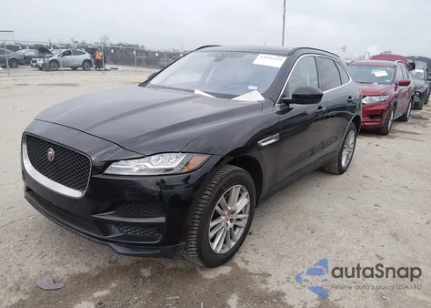 2017 Jaguar F-Pace 35T Prestige из США, поврежденный, VIN SADCK2BVXHA890433